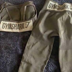 High waisted flex set